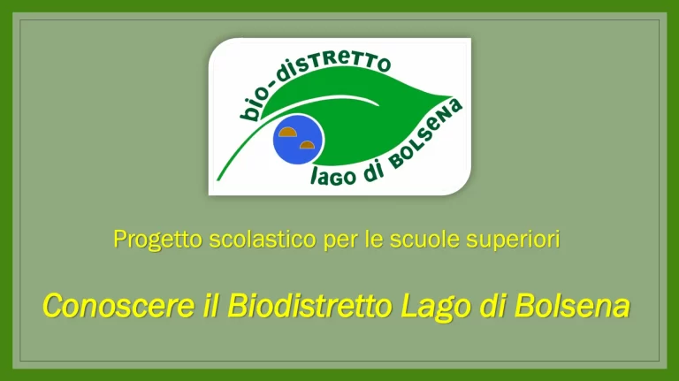 Riprende negli Istituti superiori il progetto didattico del Biodistretto
