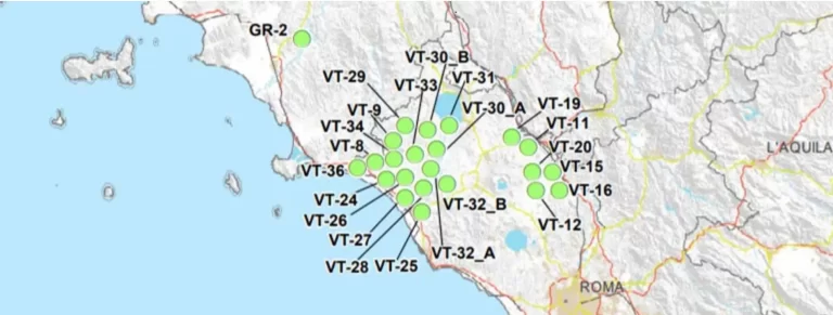 CNAI: 21 Comuni della Tuscia