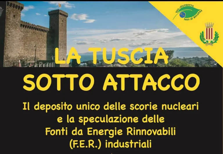 Deposito scorie nucleari | Manifestazione | Bolsena